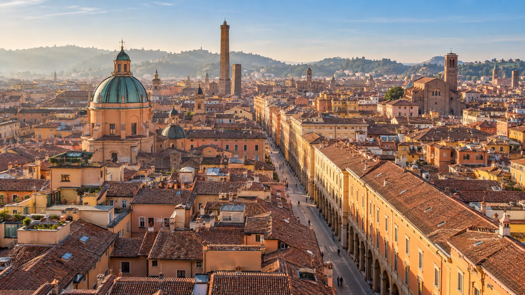 Veduta di Bologna